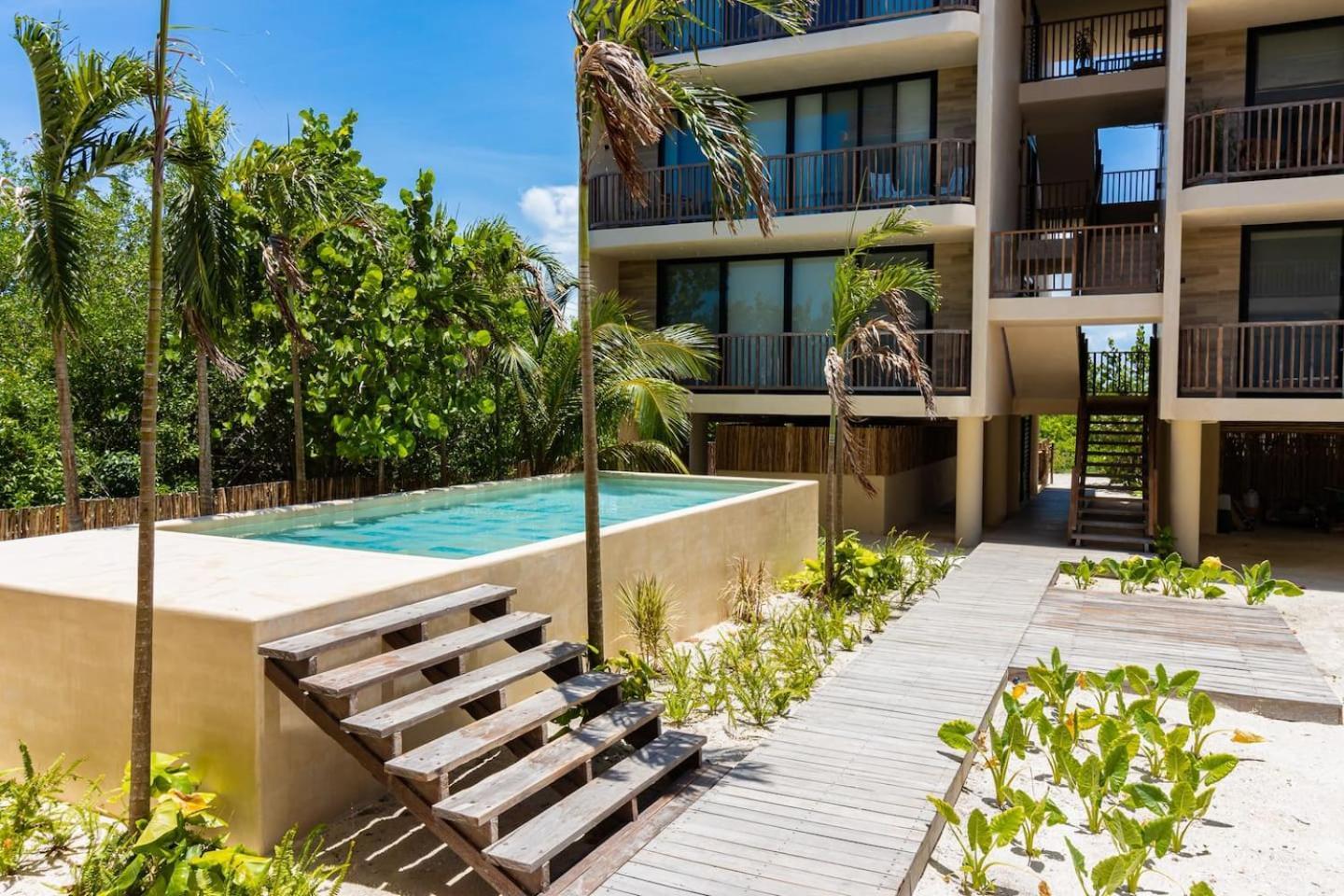 Ocean View Loft In Punta Cocos - C102 Hotel Isla Holbox Ngoại thất bức ảnh